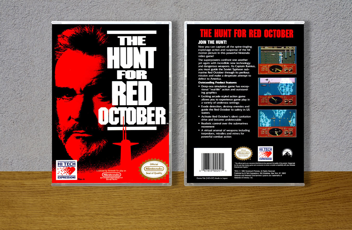 Hunt for Red October, The, Case Color: CLEAR (Transparent)