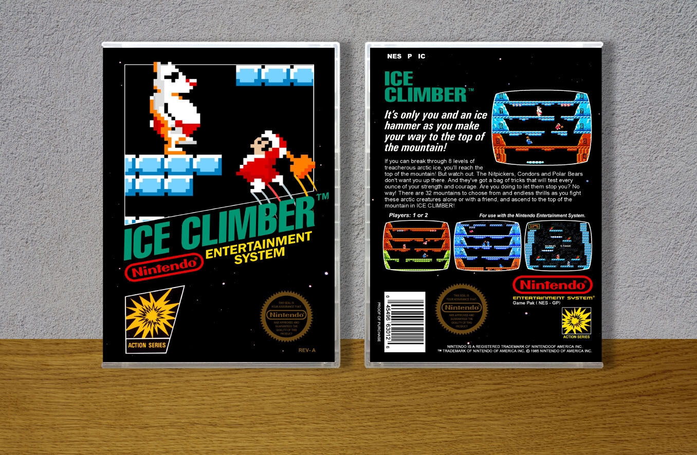Ice Climber, Case Color: CLEAR (Transparent)