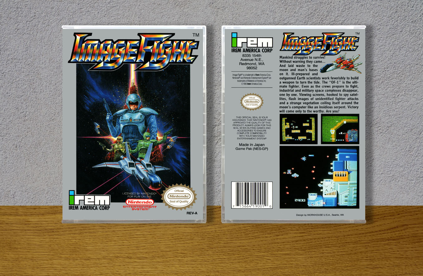 Image Fight, Case Color: CLEAR (Transparent)