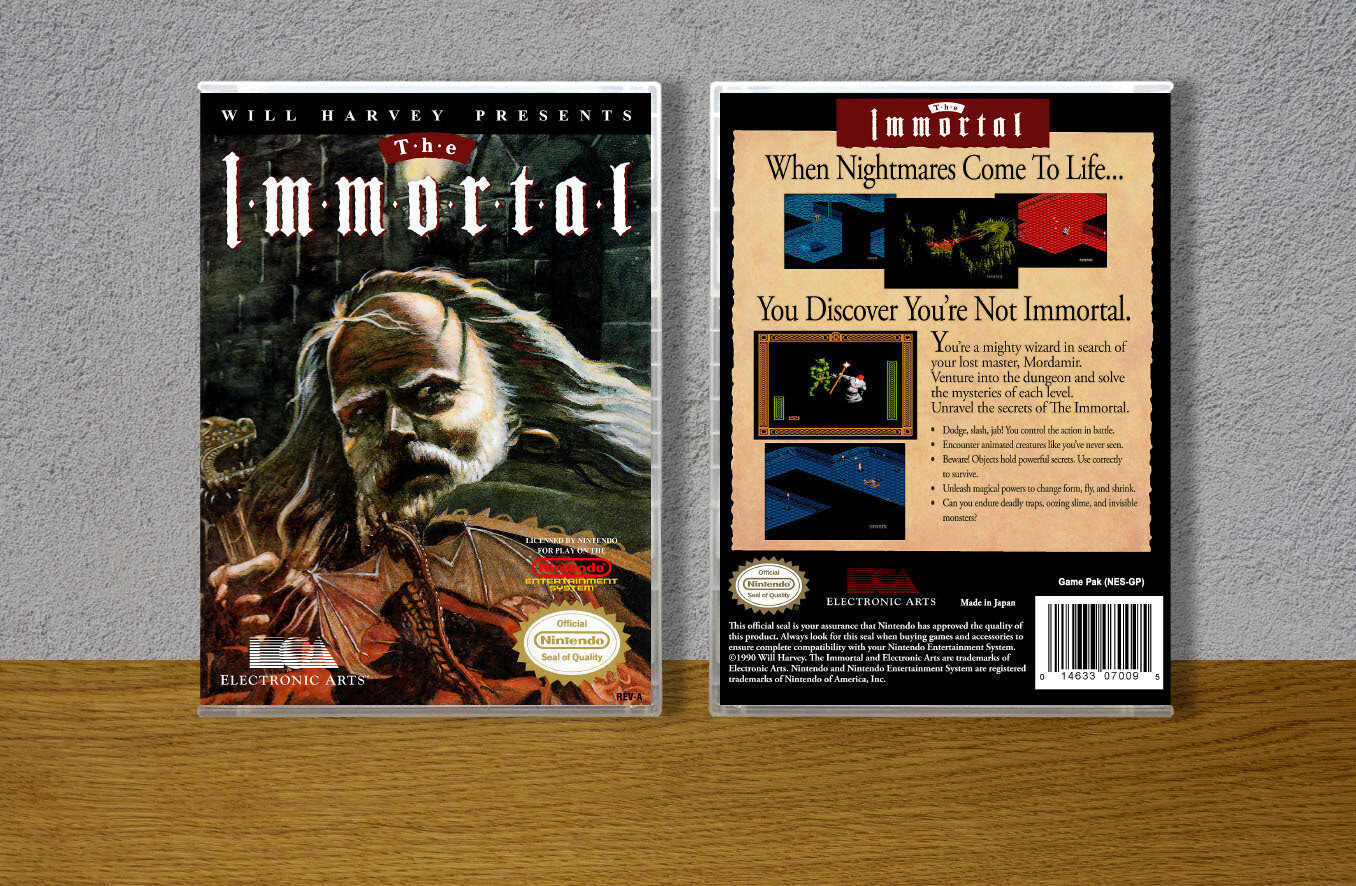 Immortal, The, Case Color: CLEAR (Transparent)