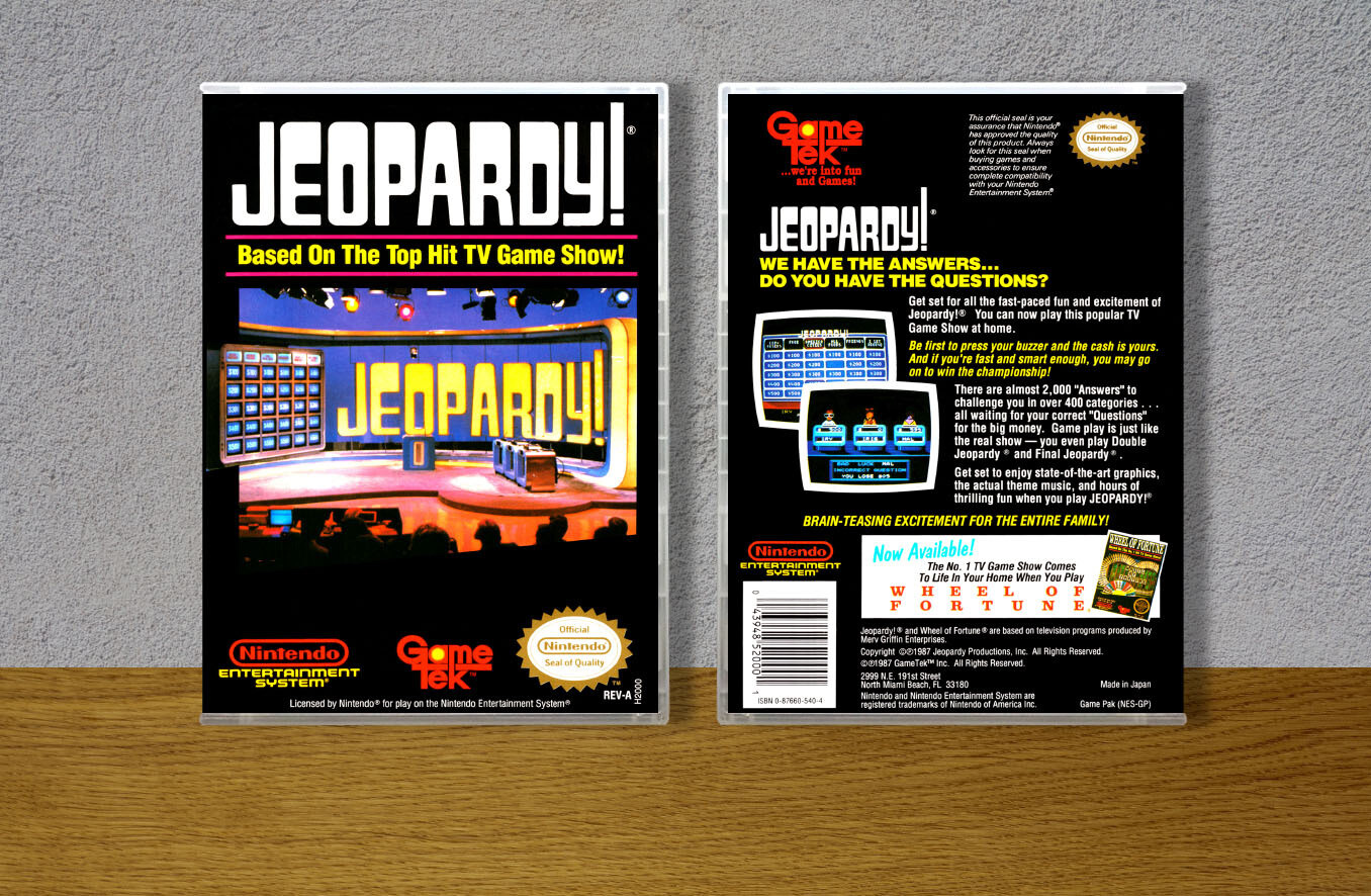 Jeopardy!, Case Color: CLEAR (Transparent)