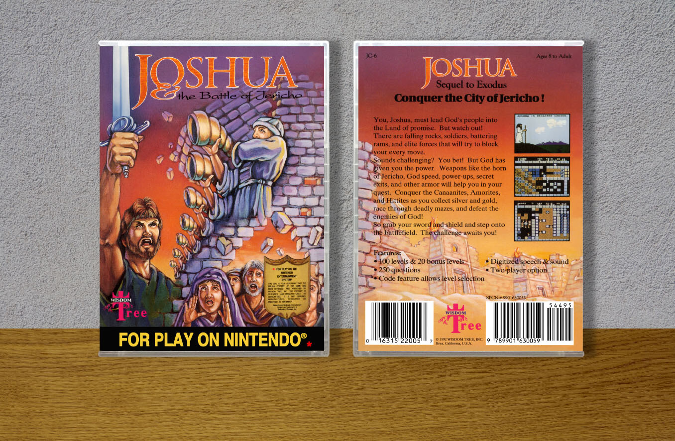 Joshua &amp; the Battle of Jericho, Case Color: CLEAR (Transparent)