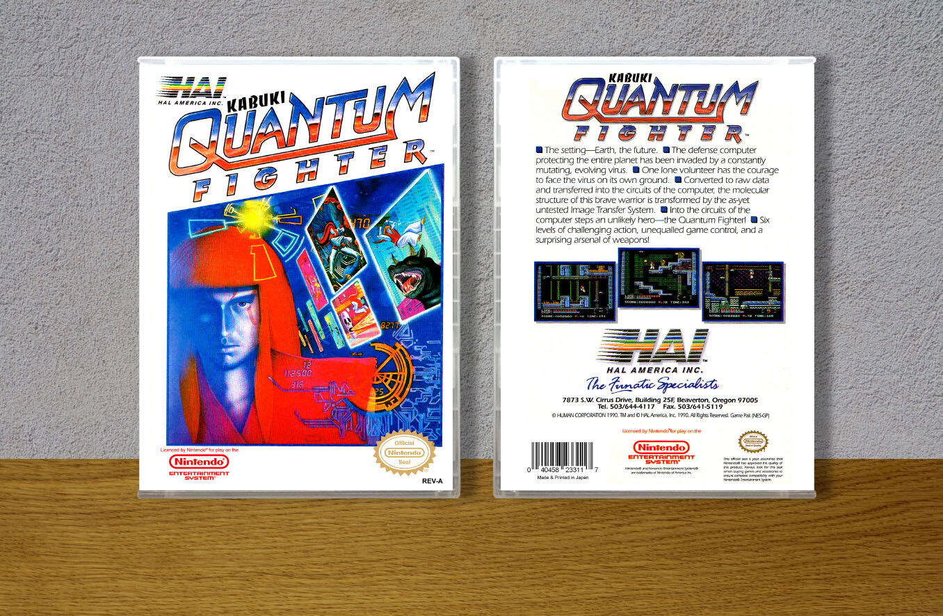 Kabuki: Quantum Fighter, Case Color: CLEAR (Transparent)