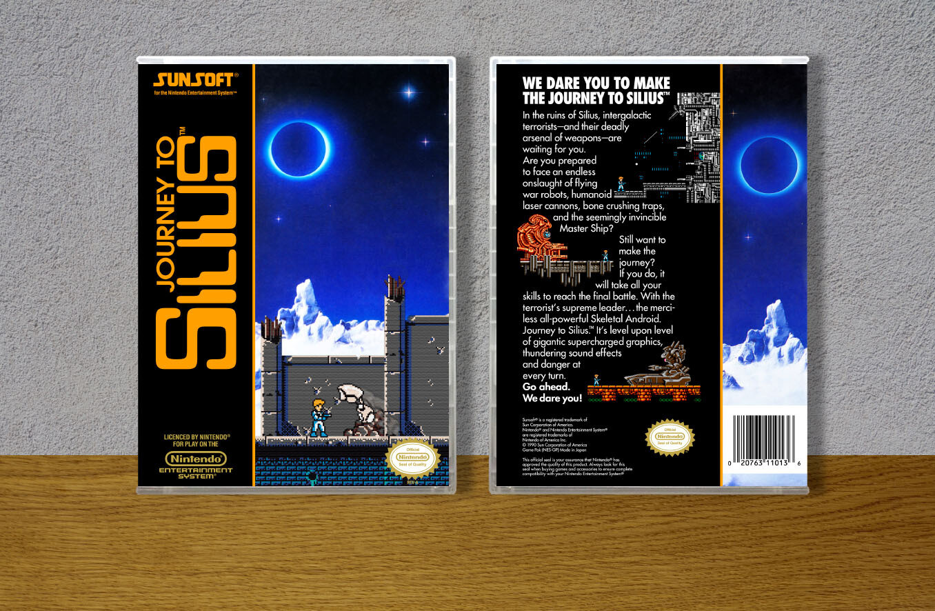 Journey to Silius, Case Color: CLEAR (Transparent)