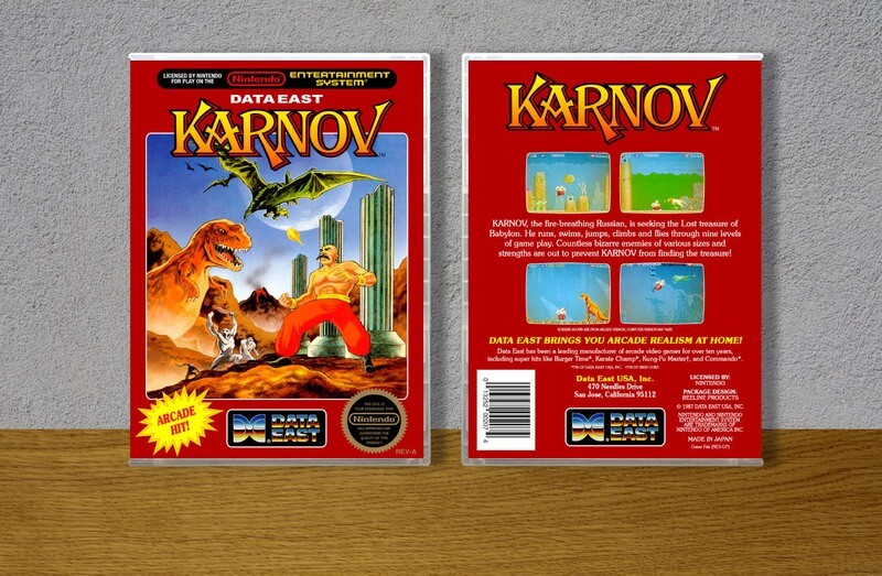 Karnov, Case Color: CLEAR (Transparent)