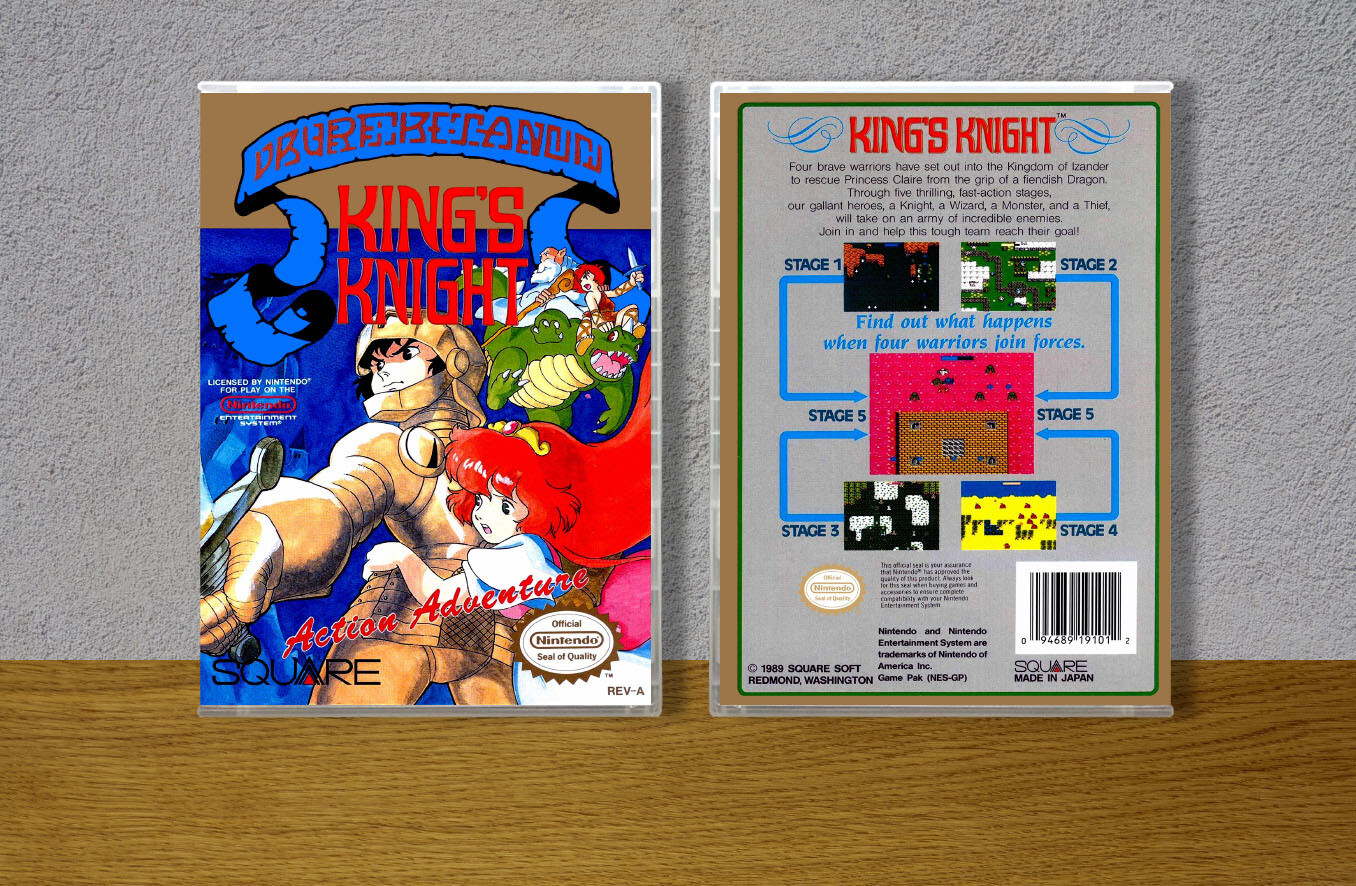 King's Knight, Case Color: CLEAR (Transparent)