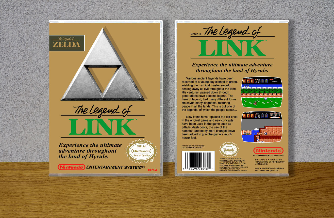 Legend of Link, The, Case Color: CLEAR (Transparent)