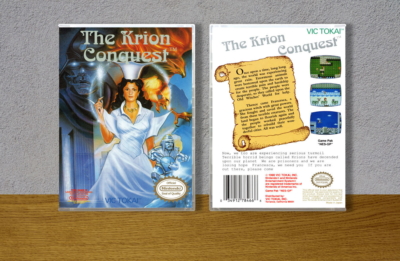 Krion Conquest, The, Case Color: CLEAR (Transparent)