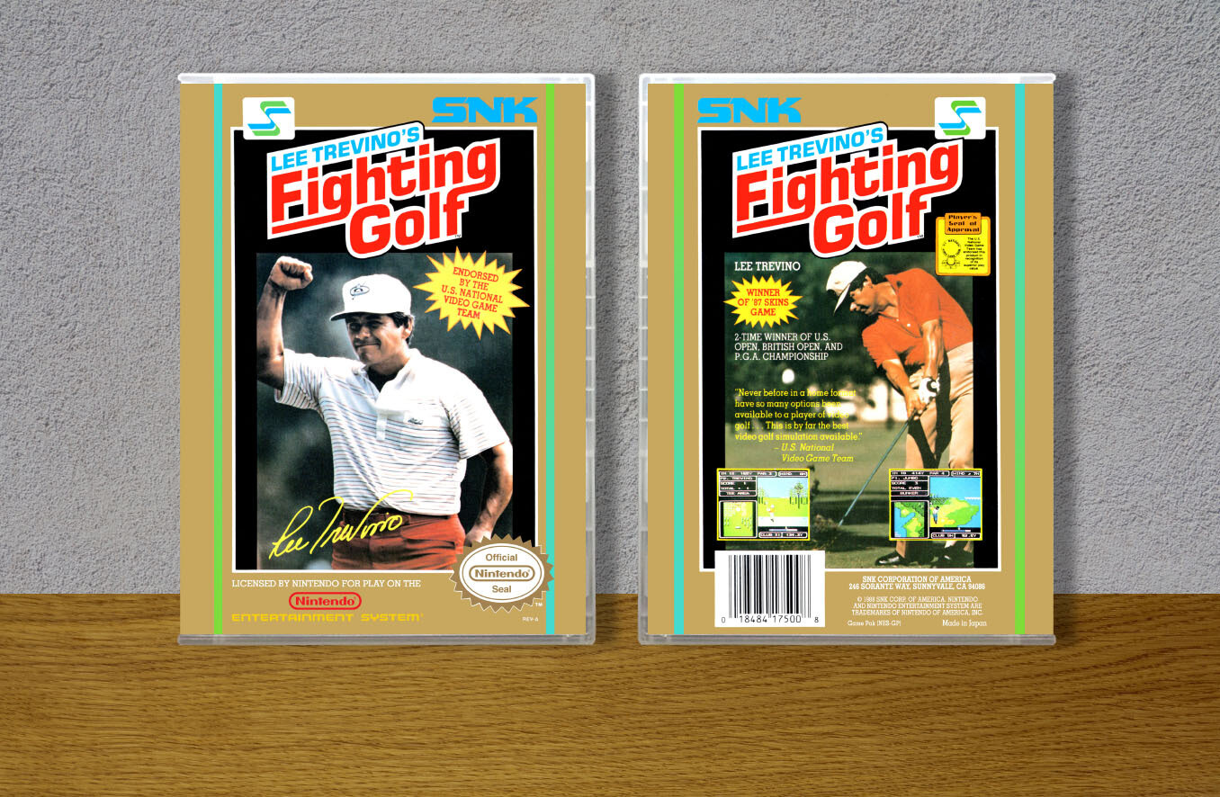 Lee Trevino's Fighting Golf, Case Color: CLEAR (Transparent)