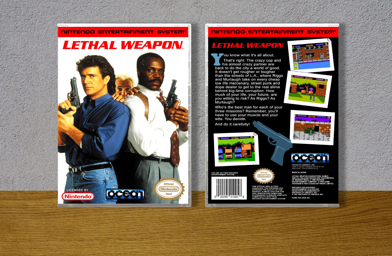 Lethal Weapon, Case Color: CLEAR (Transparent)