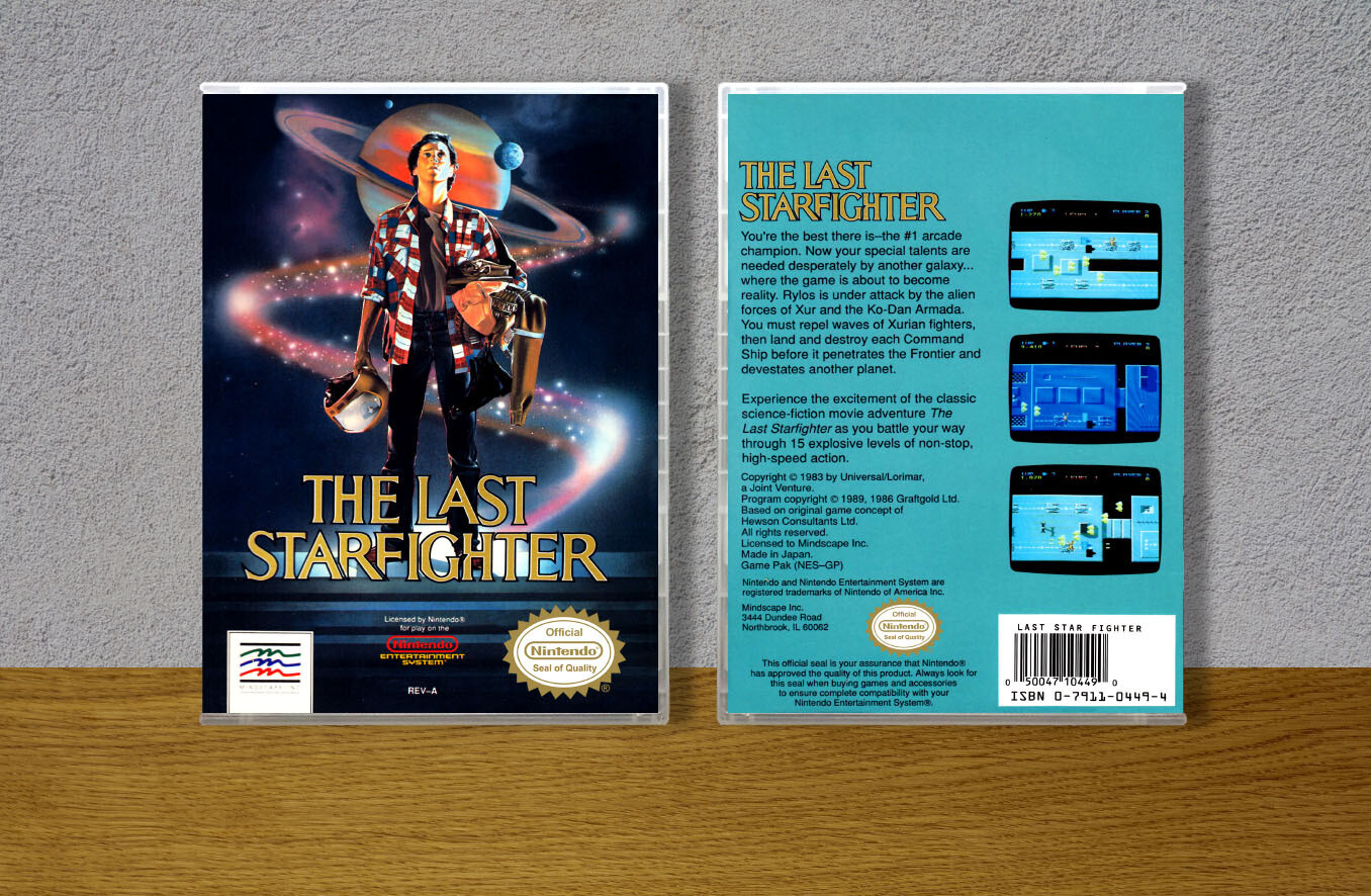 Last Starfighter, The, Case Color: CLEAR (Transparent)