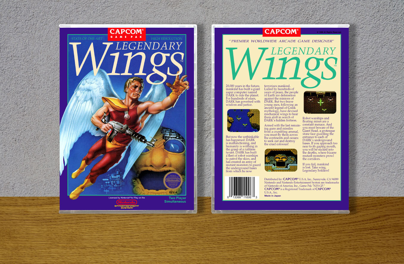 Legendary Wings, Case Color: CLEAR (Transparent)