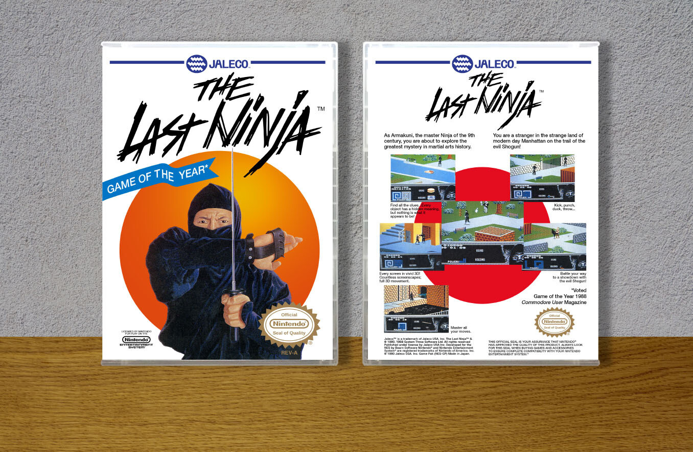 Last Ninja, The, Case Color: CLEAR (Transparent)