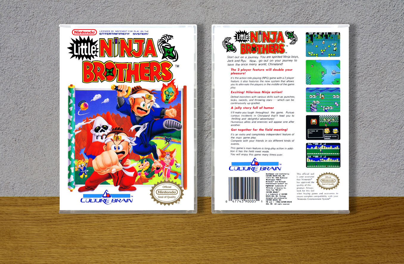 Little Ninja Brothers, Case Color: CLEAR (Transparent)