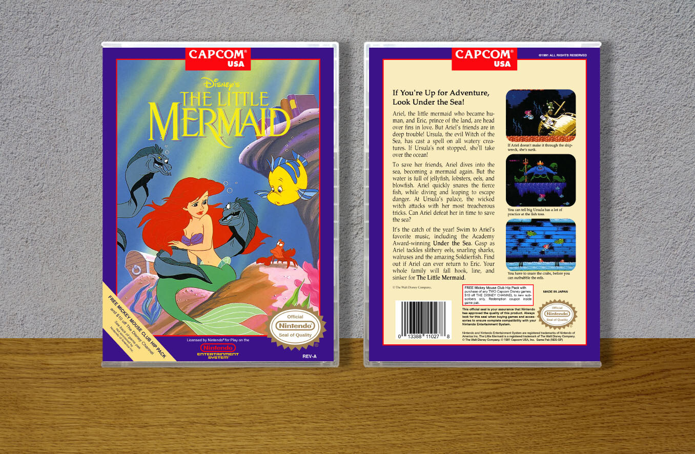 Little Mermaid, The, Case Color: CLEAR (Transparent)