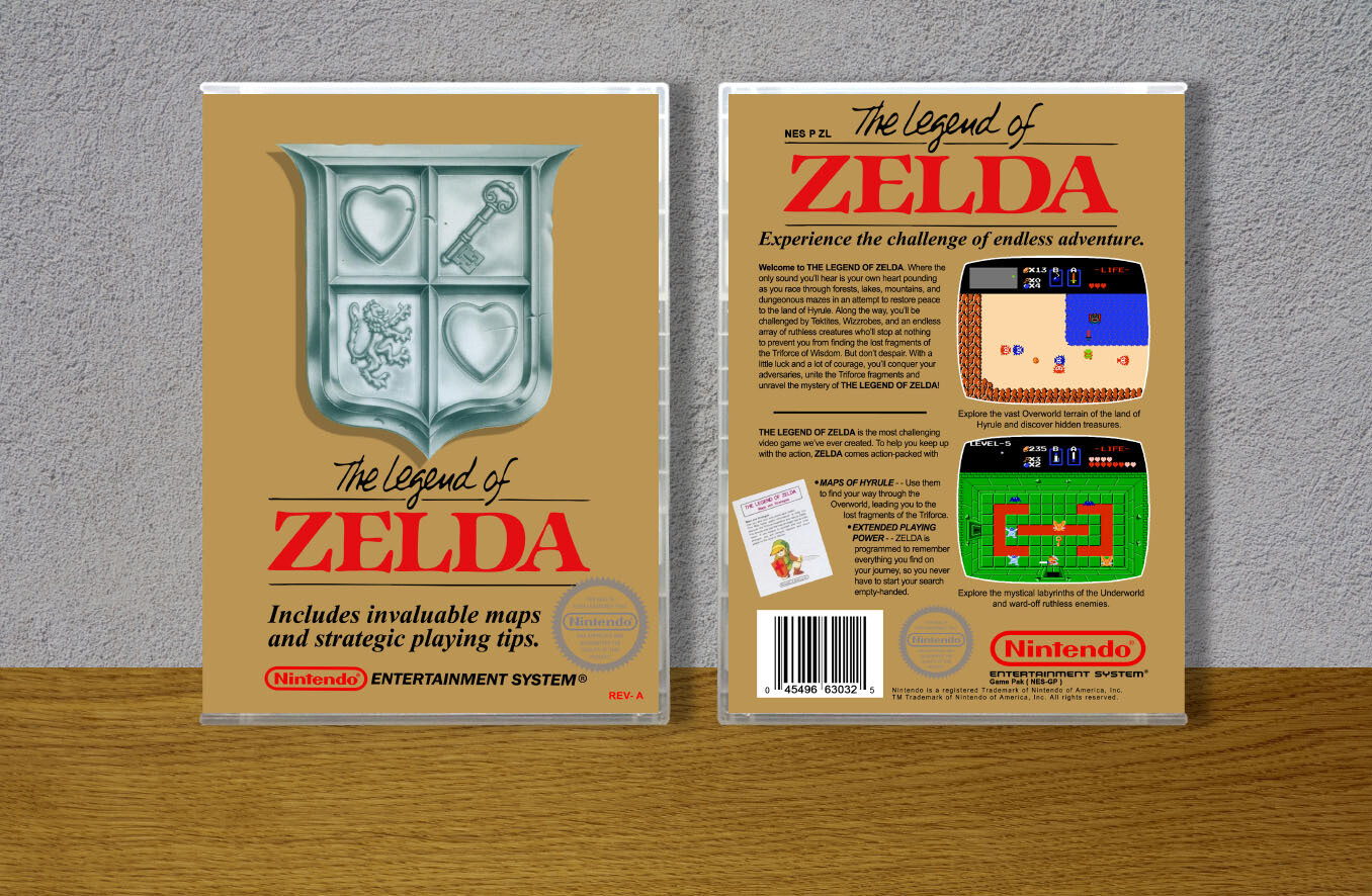 Legend of Zelda, The (Standard), Case Color: CLEAR (Transparent)