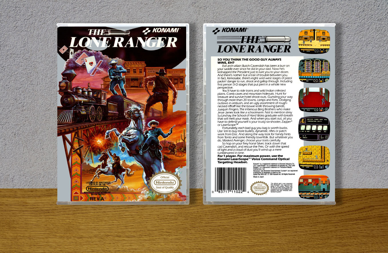 Lone Ranger, The, Case Color: CLEAR (Transparent)