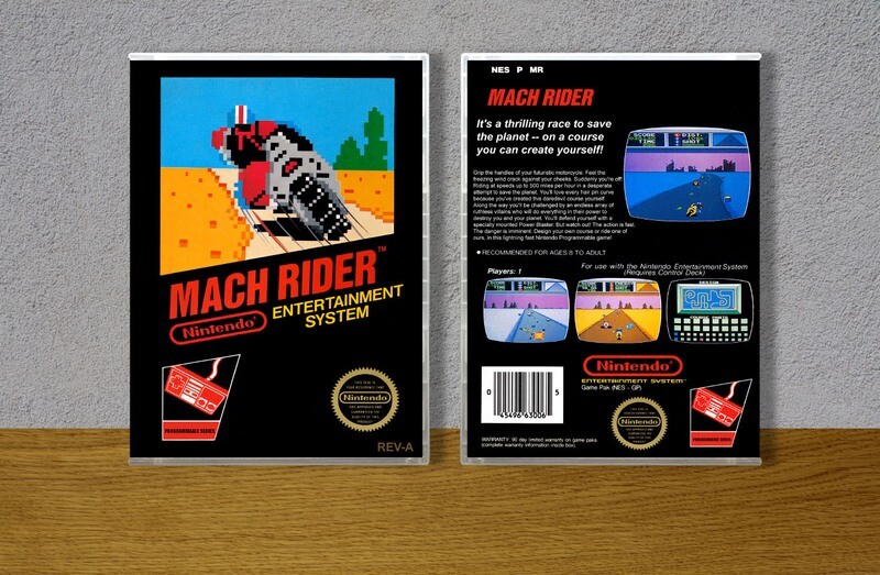 Mach Rider, Case Color: CLEAR (Transparent)