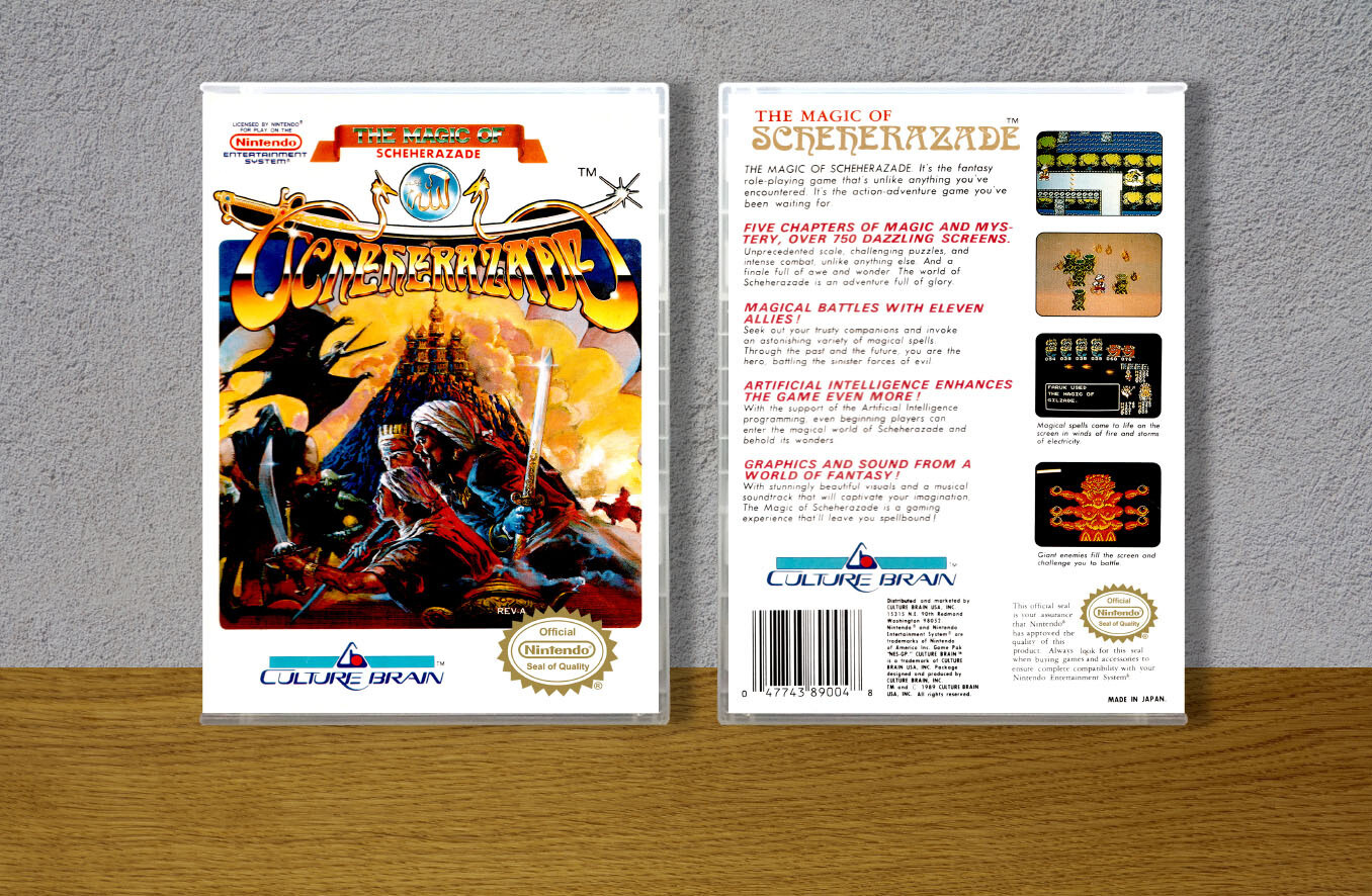 Magic of Scheherazade, The, Case Color: CLEAR (Transparent)