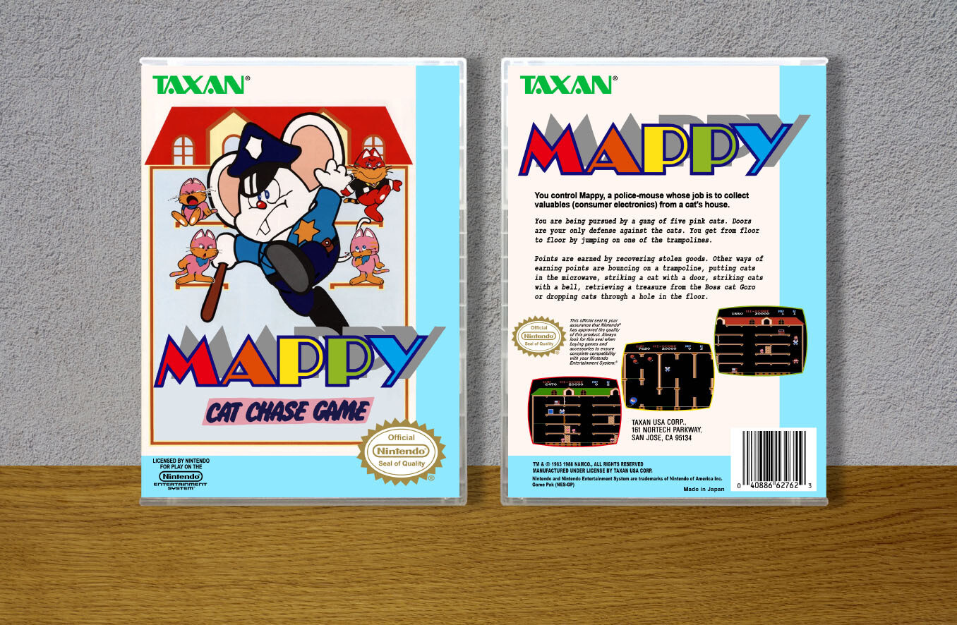 Mappy, Case Color: CLEAR (Transparent)