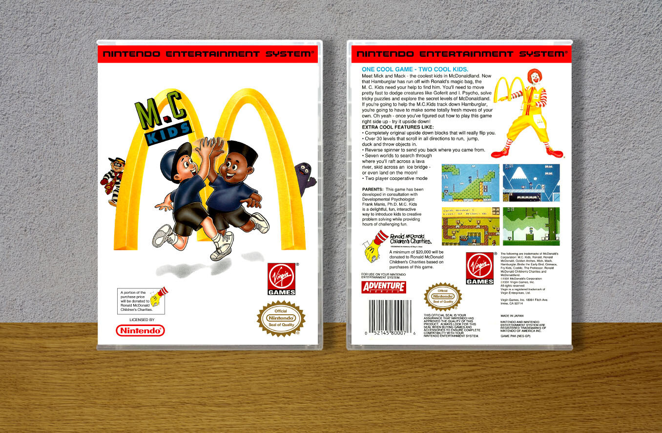 M.C. Kids, Case Color: CLEAR (Transparent)