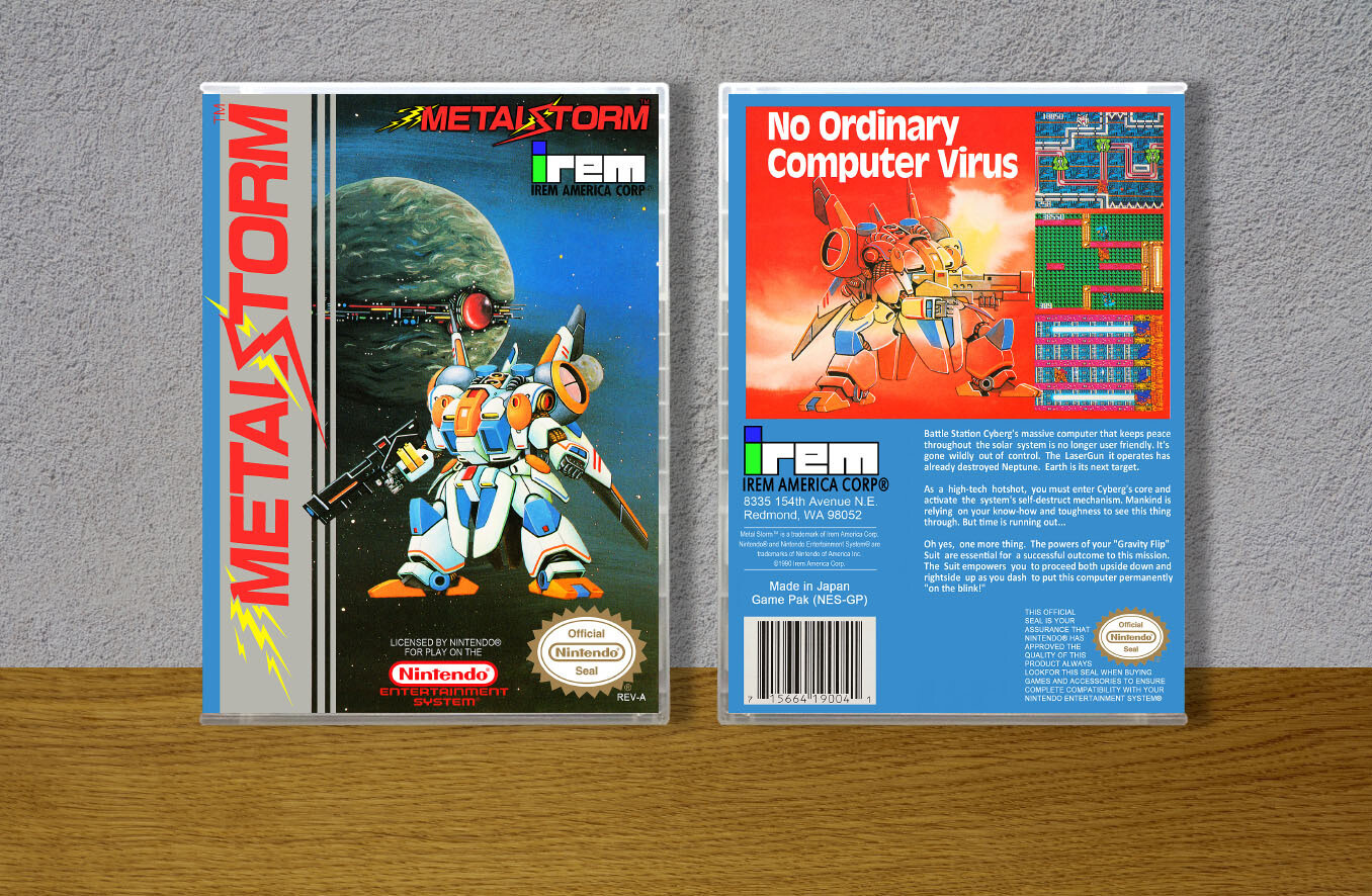 Metal Storm, Case Color: CLEAR (Transparent)