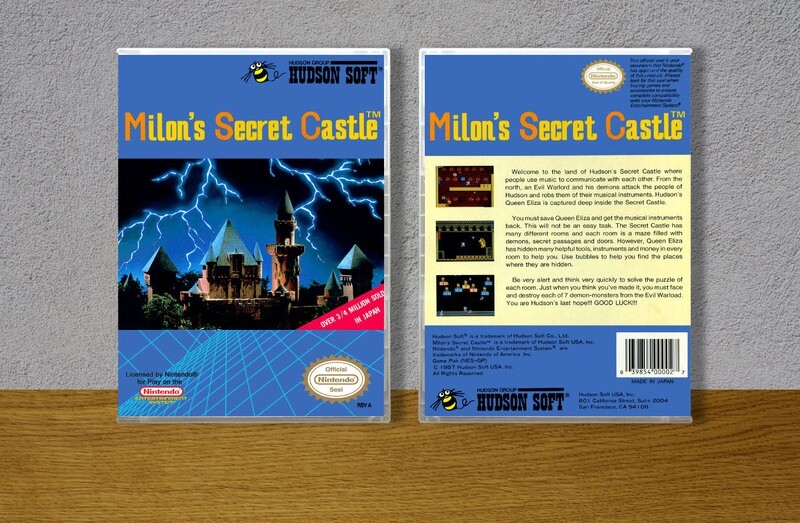 Milon&#39;s Secret Castle, Case Color: CLEAR (Transparent)