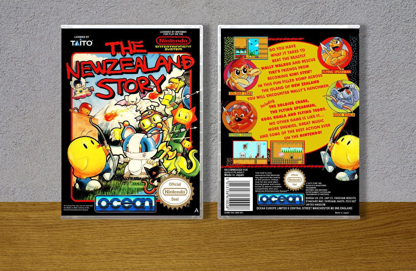 New Zealand Story, The, Case Color: CLEAR (Transparent)