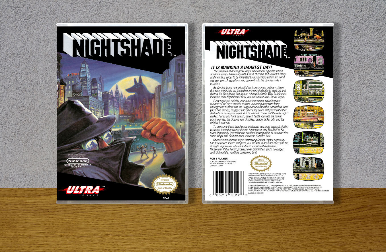 Nightshade, Case Color: CLEAR (Transparent)