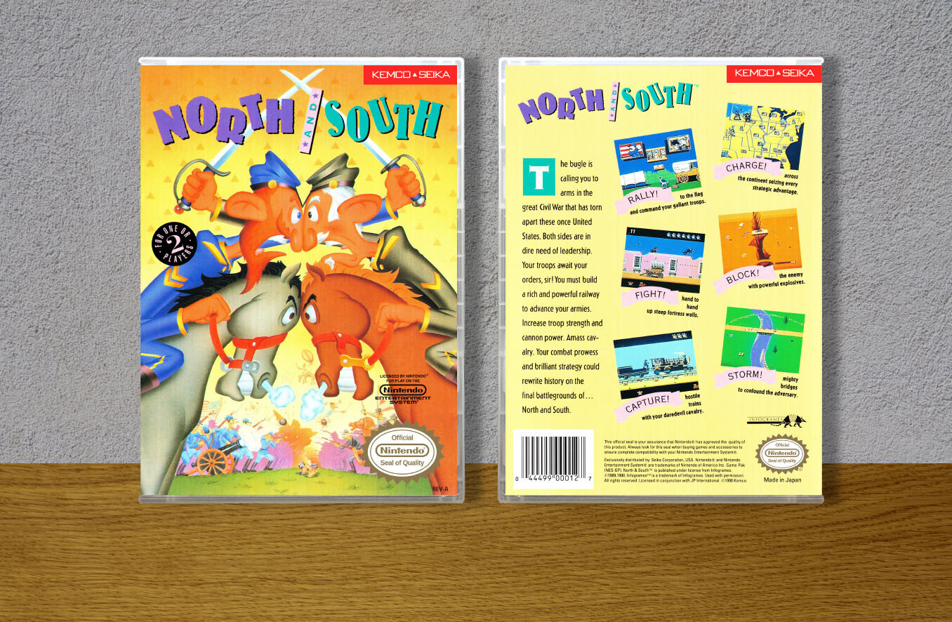 North and South, Case Color: CLEAR (Transparent)