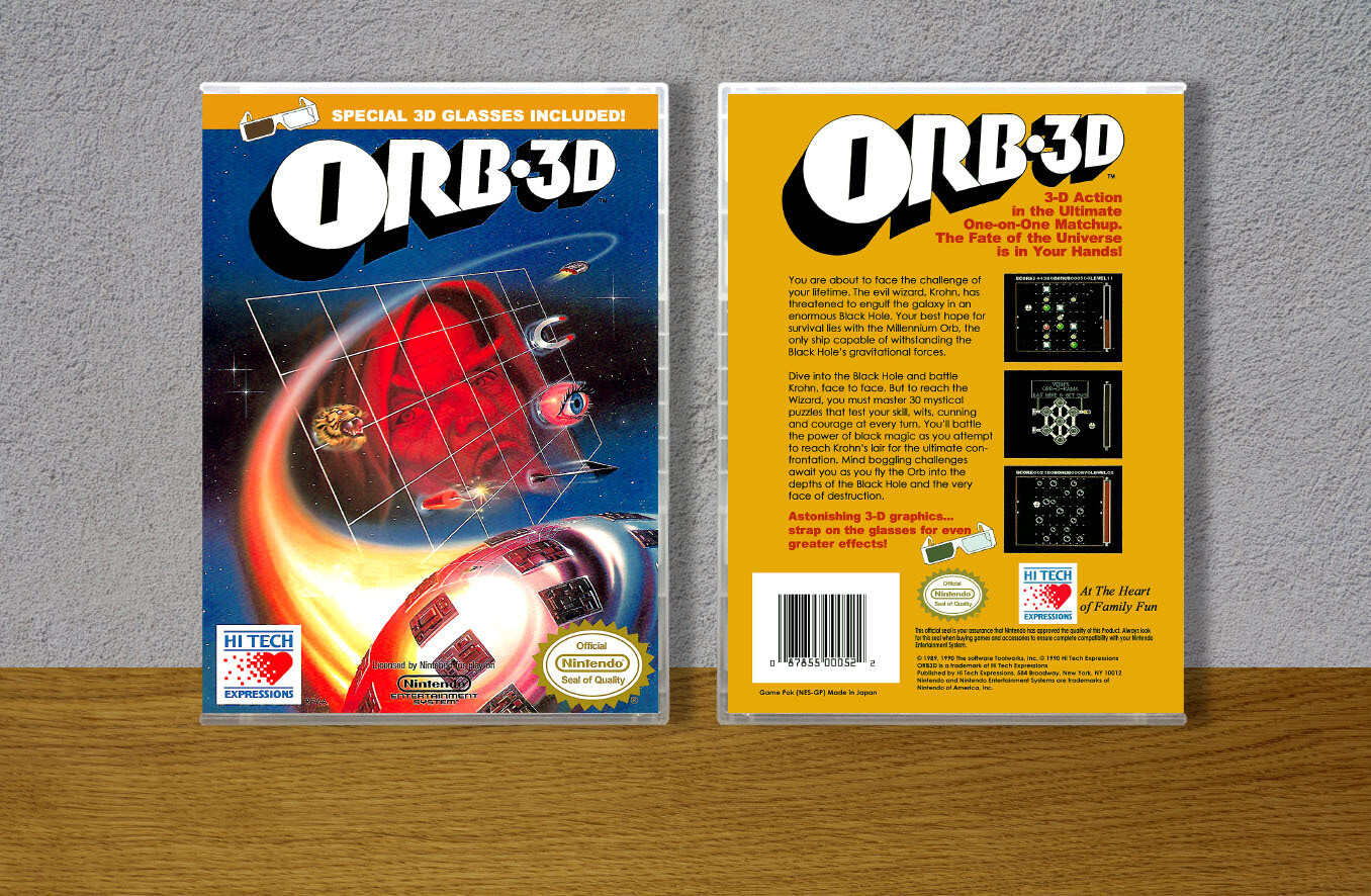 Orb 3D, Case Color: CLEAR (Transparent)