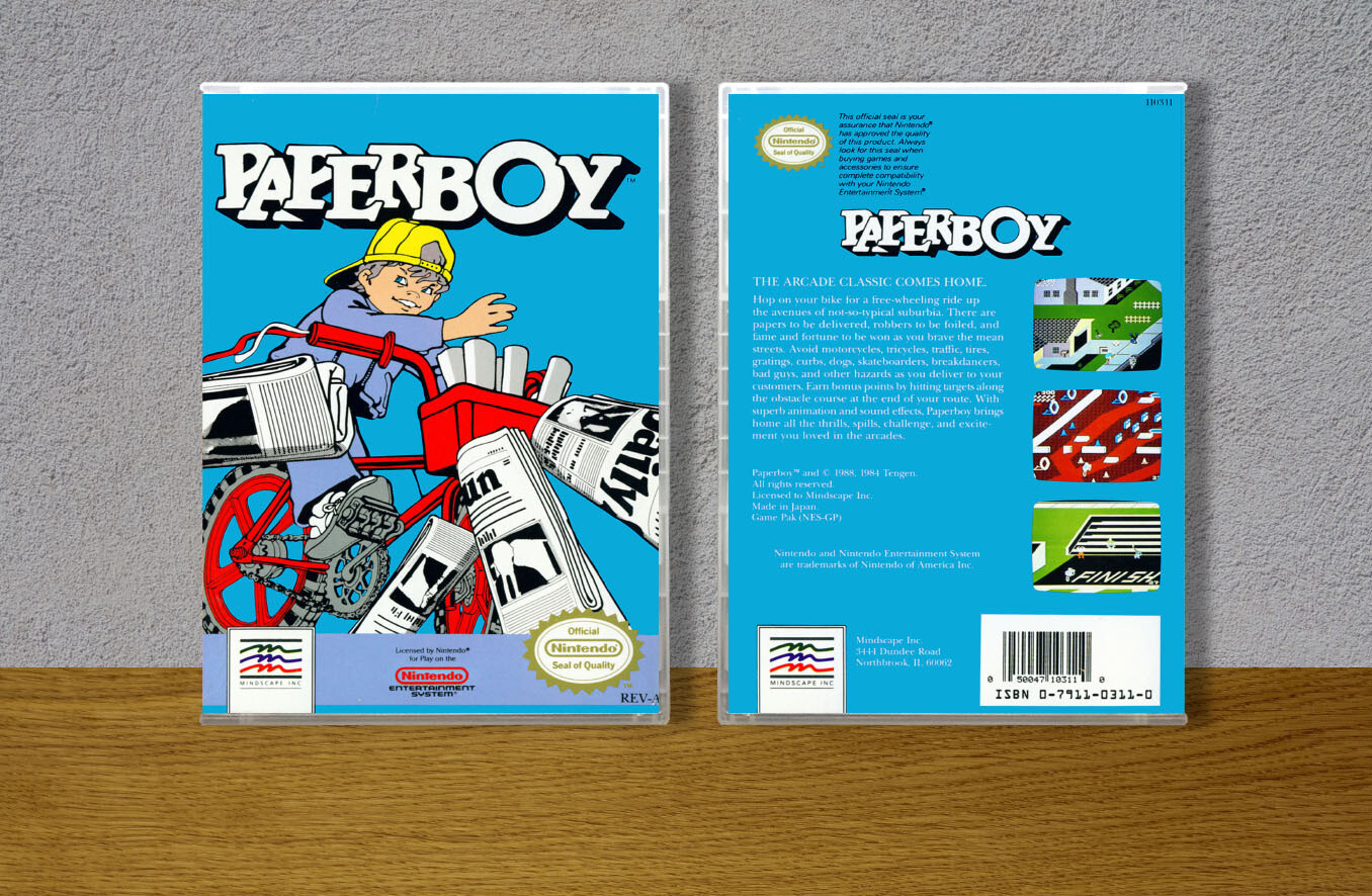 Paperboy, Case Color: CLEAR (Transparent)