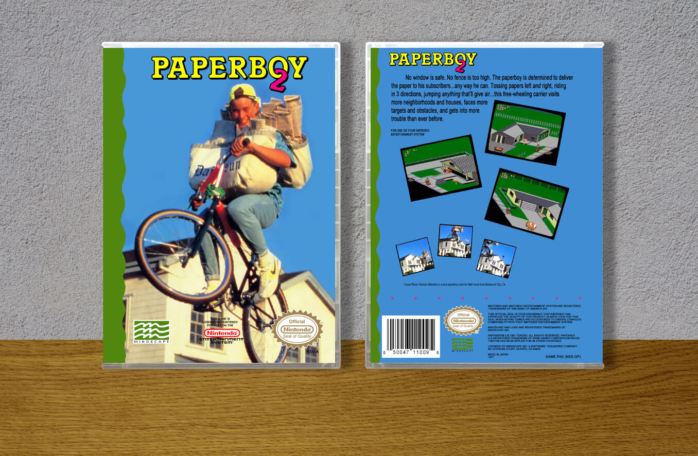 Paperboy 2, Case Color: CLEAR (Transparent)
