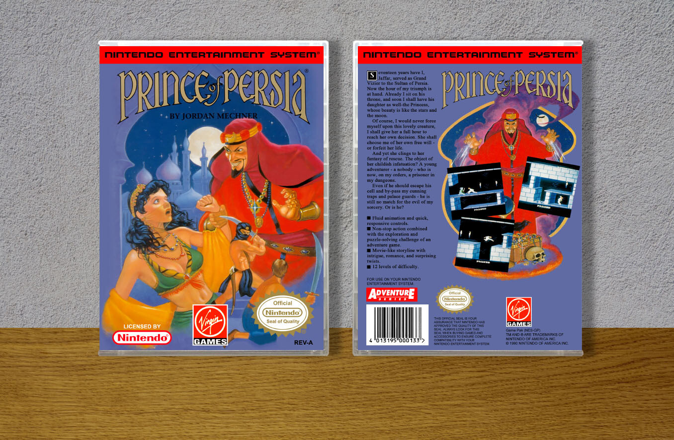 Prince of Persia, Case Color: CLEAR (Transparent)