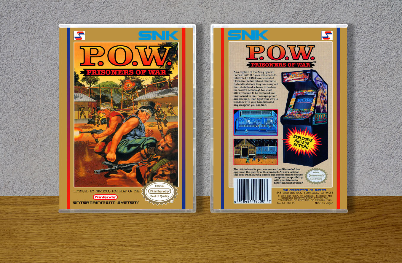 P.O.W. Prisoners of War, Case Color: CLEAR (Transparent)