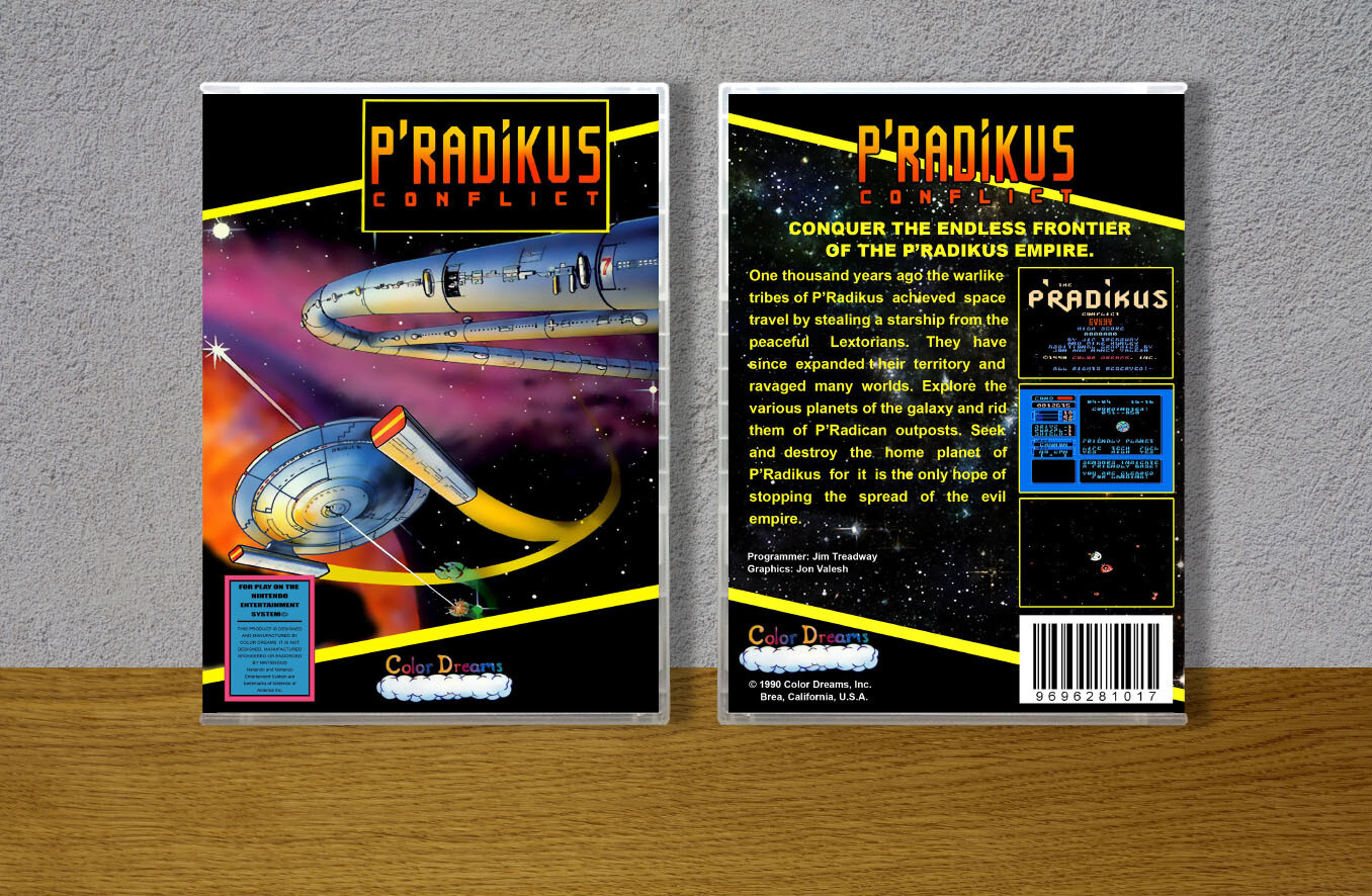 P'radikus Conflict, Case Color: CLEAR (Transparent)