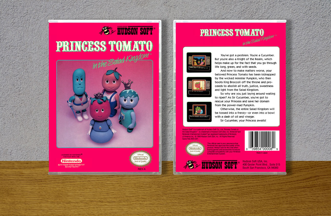 Princess Tomato in the Salad Kingdom, Case Color: CLEAR (Transparent)