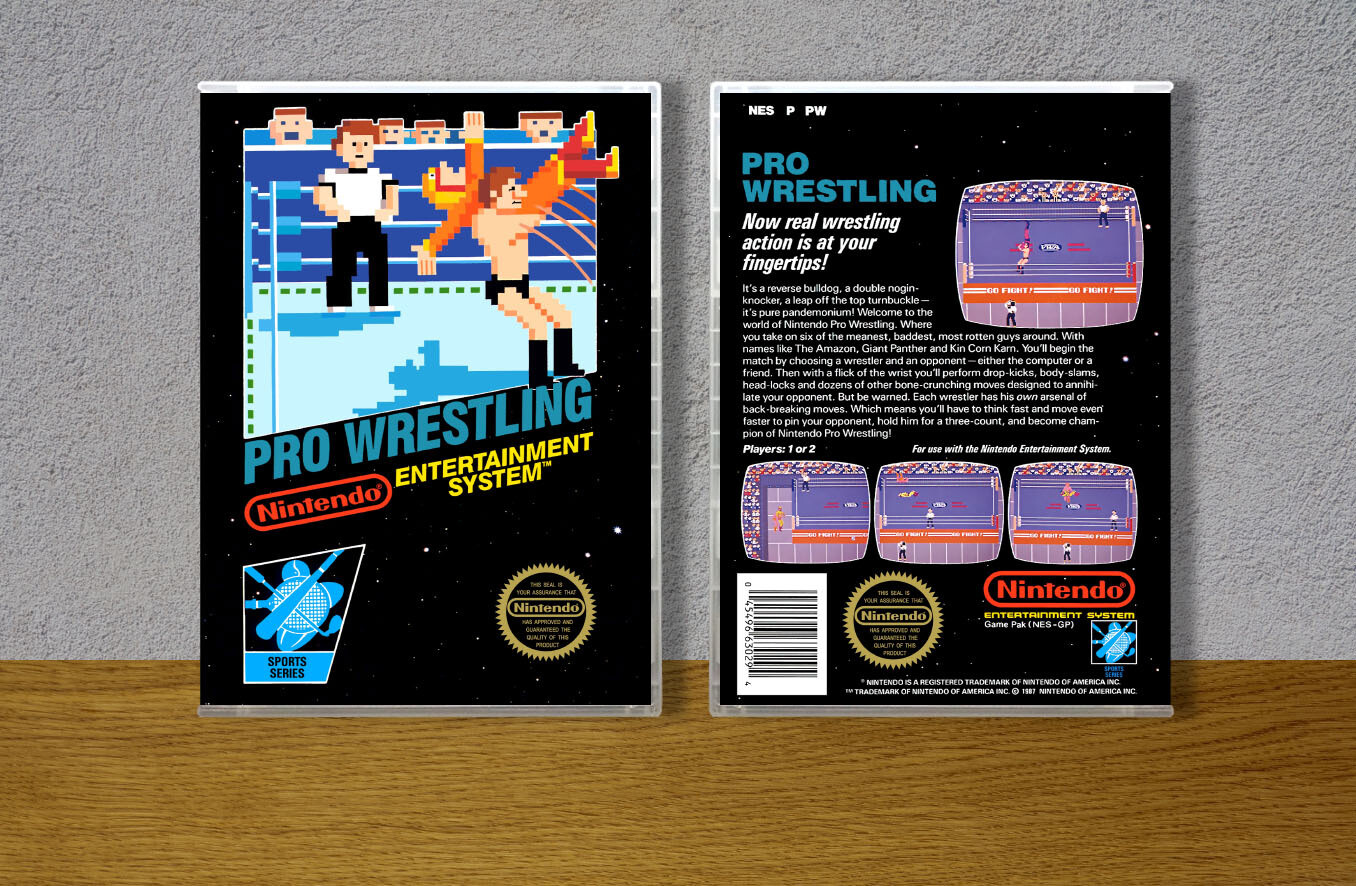 Pro Wrestling, Case Color: CLEAR (Transparent)