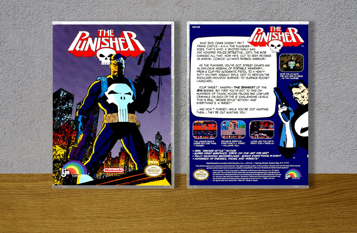 Punisher, The, Case Color: CLEAR (Transparent)