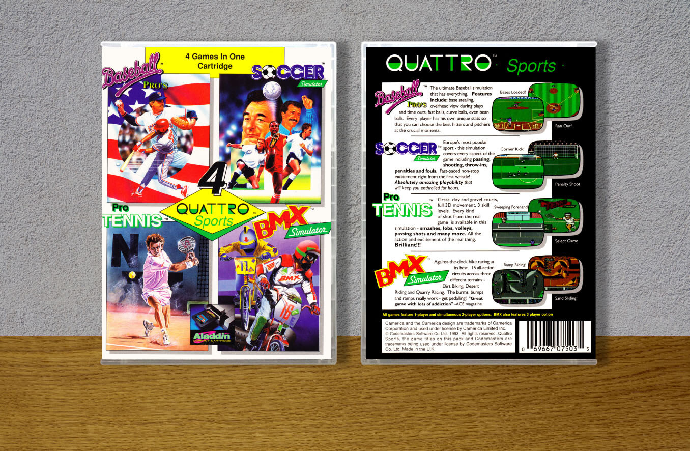 Quattro Sports (Aladdin), Case Color: CLEAR (Transparent)