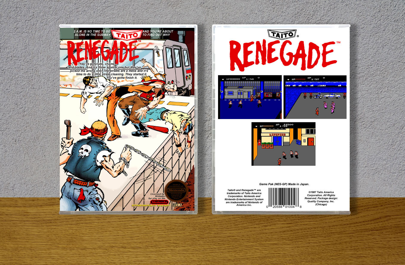 Renegade, Case Color: CLEAR (Transparent)