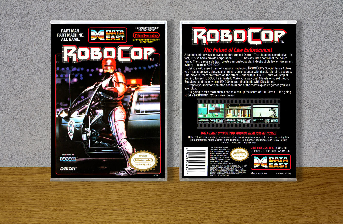 Robocop, Case Color: CLEAR (Transparent)