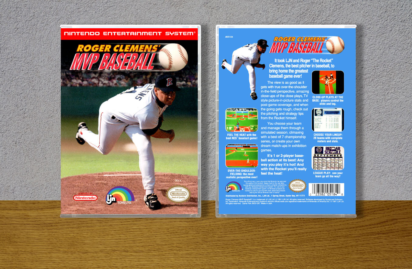 Roger Clemens' MVP Baseball, Case Color: CLEAR (Transparent)