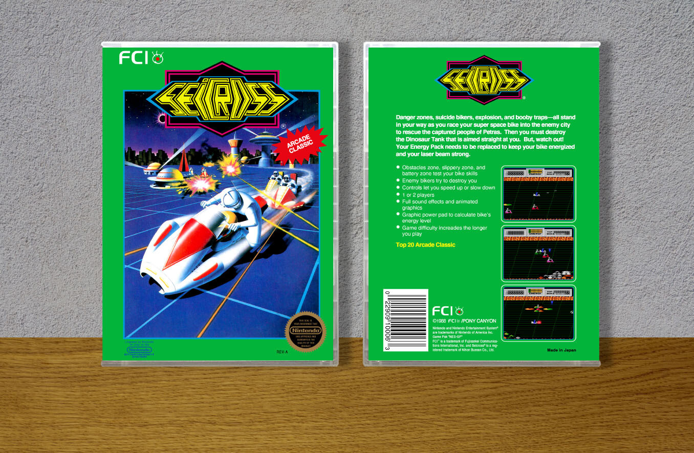 Seicross, Case Color: CLEAR (Transparent)