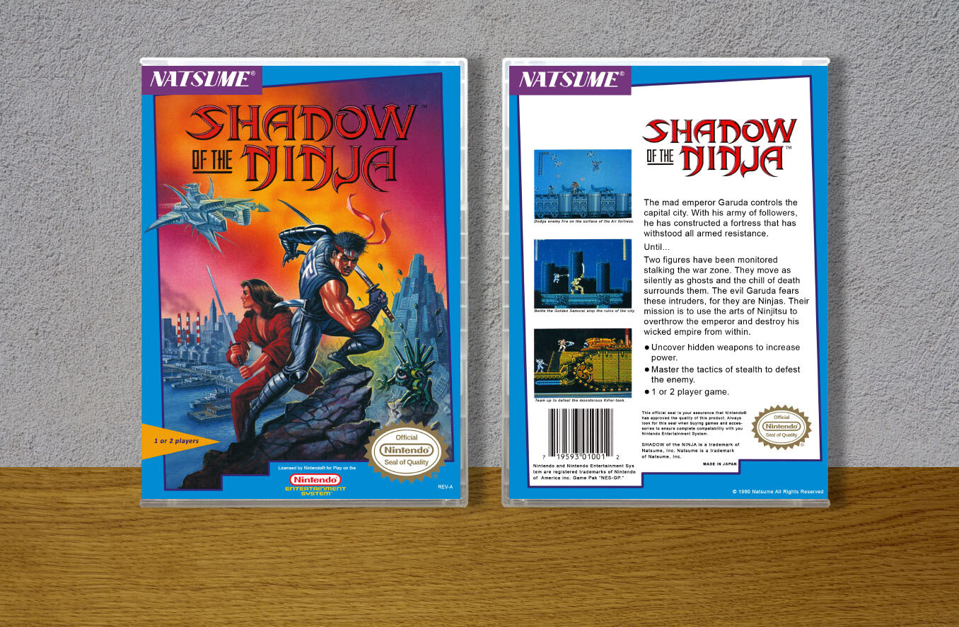 Shadow of the Ninja, Case Color: CLEAR (Transparent)