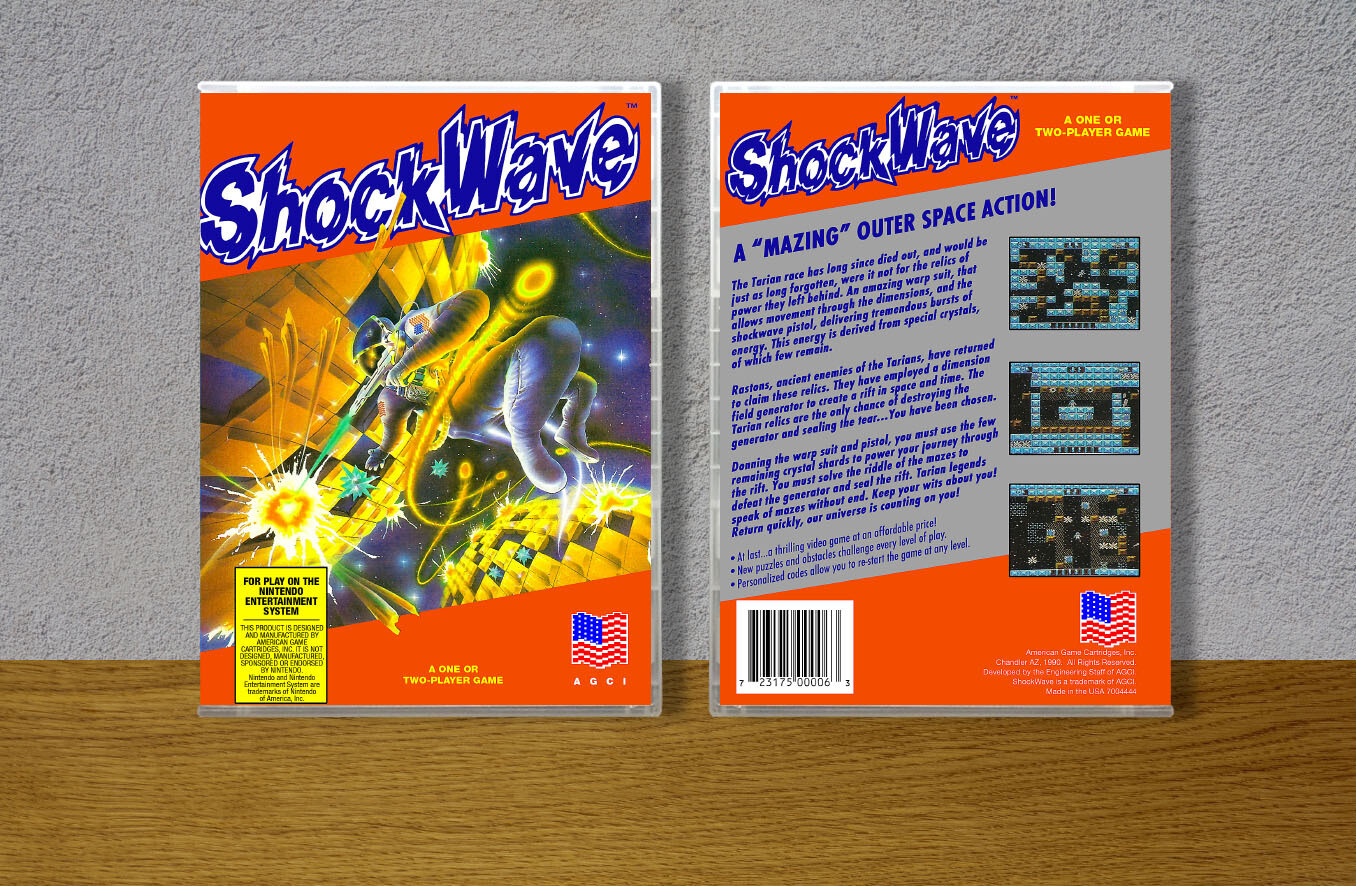 Shock Wave, Case Color: CLEAR (Transparent)