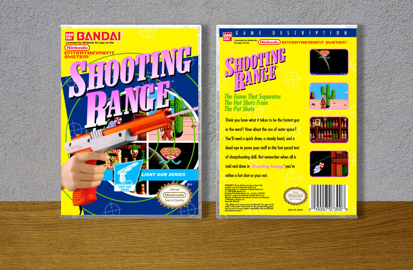 Shooting Range, Case Color: CLEAR (Transparent)