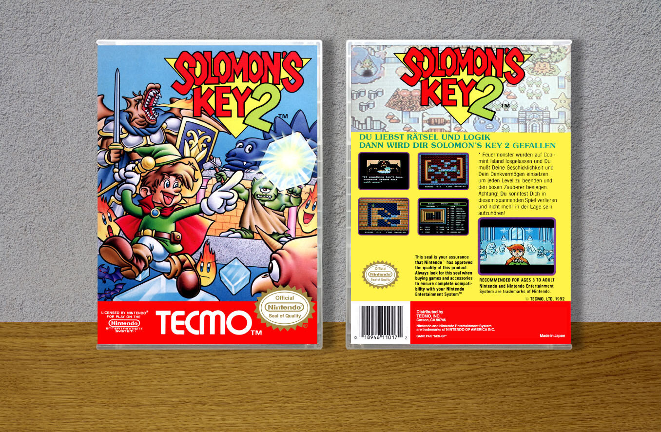 Solomon's Key 2, Case Color: CLEAR (Transparent)