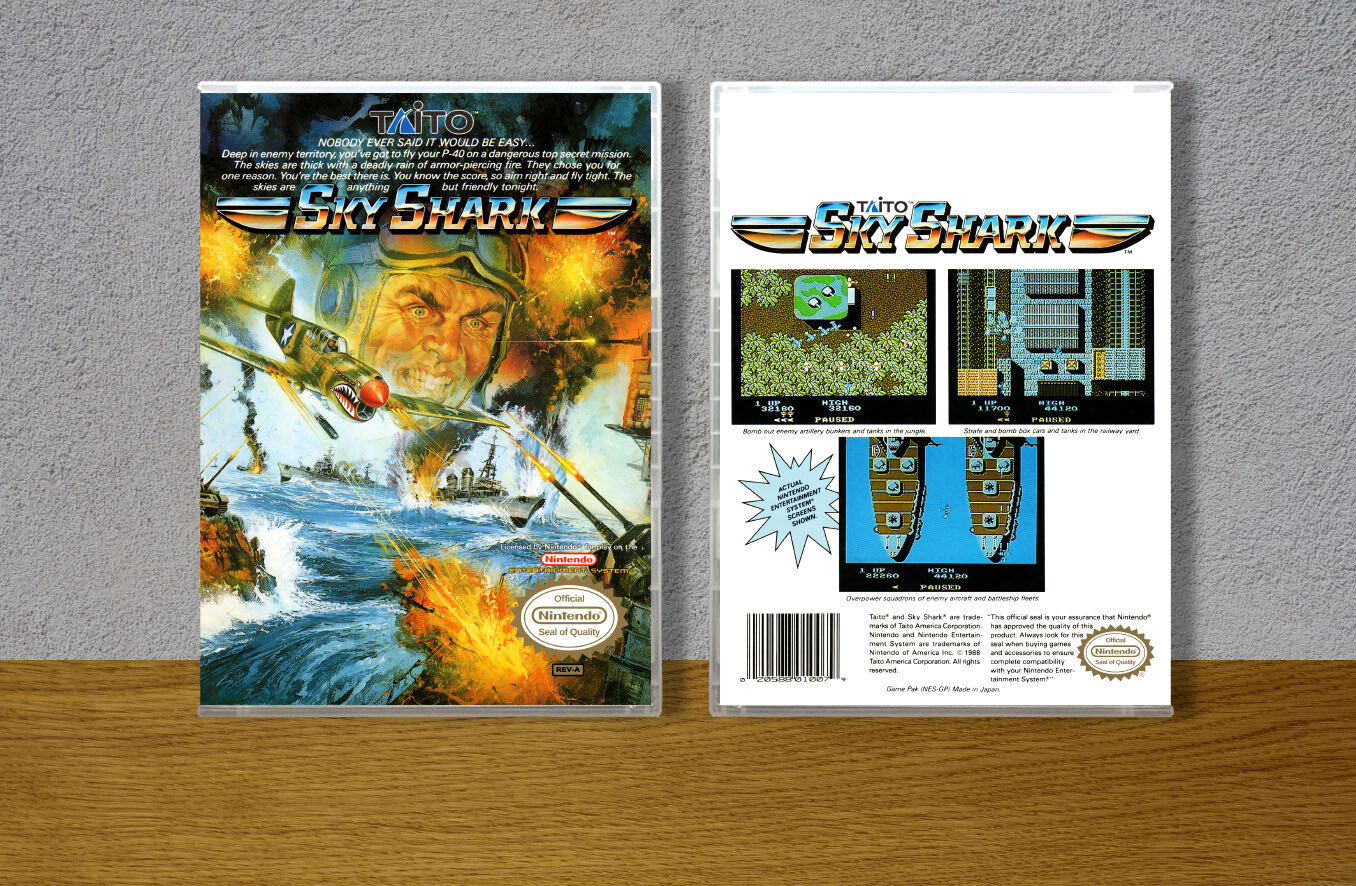 Sky Shark, Case Color: CLEAR (Transparent)