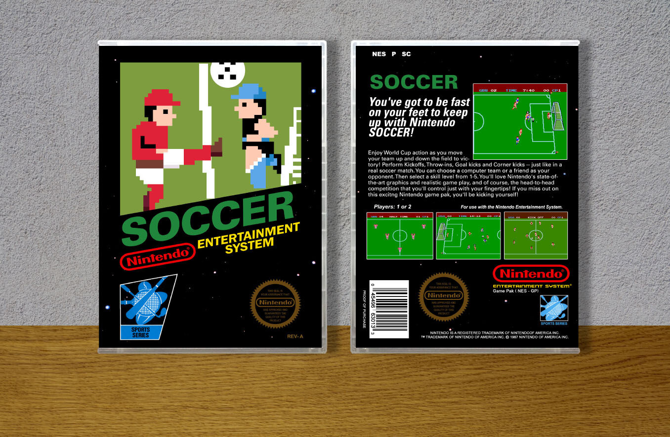 Soccer, Case Color: CLEAR (Transparent)